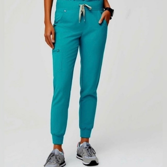 Figs Pants - Figs Zamora scrubs teal sz LP